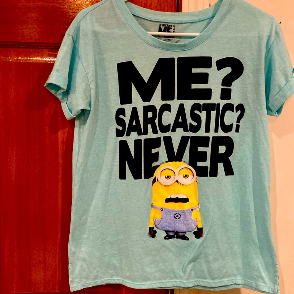EUC! Women’s Juniors size M, Despicable Me shirt!